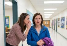 When I arrived at school pickup, Emma’s teacher blocked the classroom door and refused to hand me my own daughter. Then she lowered her voice: “Ma’am, Emma begged us not to let you take her home.” My knees nearly gave out. I whispered, “Where is she? What did my child say?” The teacher’s answer made me grab the wall—and realize someone in my house had been lying.