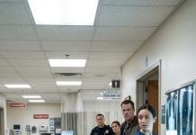 After my stepfather broke my leg, Mom squeezed my hand at the hospital and whispered, “Please lie. He was only trying to discipline you.” I was ready to stay silent like always—until the X-ray technician froze at the screen and said, “These old fractures didn’t happen by accident.” Then she stepped into the hallway, made one call, and my stepfather’s face turned white.