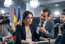 Me faltaba el aire por una preeclampsia severa cuando me desplomé en el podio de la conferencia de prensa de Marcus, en vivo. Él me sujetó del cuello y susurró al micrófono: «Mi esposa solo finge; mañana la reemplazo por mi secretaria». Con la visión nublada, presioné el botón rojo del teléfono… en segundos, sus cuentas extranjeras fueron liquidadas y el Ministerio de Justicia irrumpió en su sede. Entonces entendió que yo no era su víctima, sino su condena.