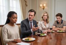 “AT FAMILY DINNER, MY PARENTS SUSPENDED MY SCHOOLING UNTIL I APOLOGIZE TO THEIR GOLDEN BOY. I SAID ONE WORD: “ALL RIGHT.” BY MORNING, MY ROOM WAS PACKED, AND MY GEORGETOWN TRANSFER WAS ALREADY APPROVED. MY BROTHER WENT PALE: “PLEASE TELL ME YOU DIDN’T SEND IT.” DAD’S SMILE FROZE MID-BREATH. “SEND WHAT?””