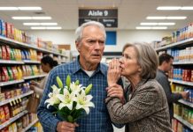 I was holding lilies for my daughter when everything shattered in one sentence. The old neighbor whispered, “He’s not who you think he is.” Then she added the words that froze my blood: “I saw your son-in-law leaving your house… with documents that should have never left your study.” I forced myself to breathe, but I already knew—tonight’s dinner would change everything.