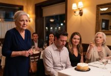 On my 70th birthday, I called my son and asked: “want to grab dinner?”. He said he couldn’t make it. So I went alone, but when I reached the restaurant, he was there—with his wife and her mother—already dining. So I did this to them… What I did next stunned the entire restaurant.
