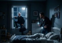 The betrayal wasn’t only that my father-in-law tried to take my daughter. It was that my own wife unlocked the door for him. I found her message: “Evan thinks Lily is asleep.” So I moved Lily, set the trap, and waited. At 12:11 a.m., Roy climbed into the wrong room. By sunrise, his perfect empire was surrounded by yellow police tape.