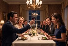 The ballroom was full of executives when Daniel whispered, “Don’t embarrass me tonight.” Seconds later, every phone at the head table buzzed. The CEO looked at him. The CFO held up a receipt. Vanessa went pale. Daniel grabbed my wrist and hissed, “What did you do?” I pulled free and said, “Nothing. I only stopped paying for your lies.” Then security walked in.