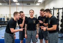 They circled me like I was a mistake in the room. “Too many tattoos for a soldier,” one recruit laughed. I said nothing—until the drills began. One by one, their smirks died. Then the Commander stepped in and said, “Chief Keene, show them why those marks exist.” Suddenly, every tattoo they mocked became a story they weren’t ready to hear… and some stories were buried for a reason.
