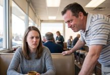 “You’re giving me $200,000,” my stepfather said, staring at me across the diner. “I’m the man of this family.” I laughed because I thought he was joking. He wasn’t. This was the same man who charged me rent at sixteen and kicked me out at eighteen. Now he believed my lottery winnings belonged to him. I had no idea saying “No” would start a war.