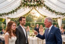 My billionaire dad disowned me for marrying a “poor” man. Dad said: “No inheritance, no trust fund!” At my wedding, my husband smiled, and said: “We don’t need it.” 6 months later, my parents froze when they saw where my husband really worked…