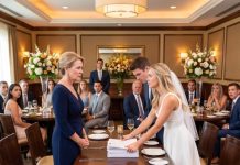 “AT MY SON’S REHEARSAL DINNER, MY DAUGHTER-IN-LAW PULLED OUT DEED PAPERS AND ORDERED ME TO SIGN MY CABIN AWAY — IN FRONT OF FORTY GUESTS. WHEN I SAID NO, SHE SAID SOMETHING I WILL NEVER FORGET. I WALKED OUT AND MADE ONE CALL… SHE PANICKED WHEN SHE FOUND OUT WHAT I’D DONE. – True Story -“