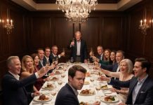 “My brother stood in front of fifty relatives, raised his champagne glass, and said, ‘Let’s toast the only Mercer who still rents at thirty-two.’ The entire room exploded with laughter while I sat there smiling. What none of them knew was that I had secretly funded their businesses, paid their debts, and financed their lifestyles for six years. Then I sent one text message under the table. Less than twenty-four hours later, my brother called screaming, ‘What did you do? The money is gone!’ That’s when my family discovered who I really was… and everything they believed about me shattered overnight.”