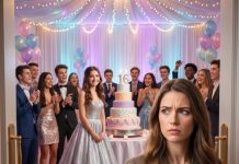 I sent my mom one dollar after she skipped my graduation and demanded $2,100 for my sister’s Sweet 16. Three days later, police were standing at my apartment door because she told them I was unstable. Then I uncovered two credit cards opened in my name. When I confronted her, she laughed and said, “What’s yours is ours.” I replied, “No, Mom. What’s mine is evidence.” I thought exposing the fraud would be the end of it… but the real explosion happened in the middle of my sister’s birthday party.