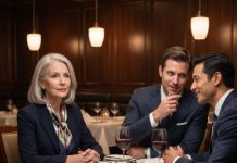 My son invited me to a business dinner with a Japanese client. I stayed silent, pretending I didn’t speak the language. Suddenly, I heard him say something that froze my blood. I couldn’t believe he would say that right in front of me!