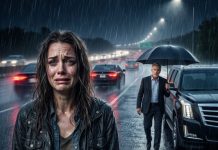 The rain was so heavy I could barely see the taillights disappearing into the darkness. My husband had just abandoned me with nothing. Then an old man stepped out of a black SUV and stared at me for several seconds. “Interesting,” he said. “The woman they’re trying to break is worth far more than they realize.” At that moment, I didn’t understand what he meant. Soon, my husband would wish he had never met me.