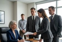 My daughter-in-law walked into my home with a lawyer and said, “We need to clarify ownership of your late husband’s company.” My son wouldn’t even look at me. I smiled and replied, “Of course.” But the moment I saw her confident smile, I knew the trap had already begun. What she didn’t know was that the company she was trying to steal was never vulnerable in the first place…