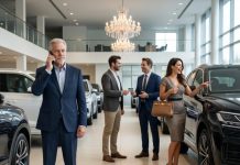 I froze when I saw my son swiping my bank card to buy a $90,000 luxury SUV. Then his wife smirked and said, “It’s basically our money anyway.” I smiled, called my bank, and whispered, “Freeze that card. Right now.” Thirty seconds later, the payment failed, she exploded in front of the entire dealership… and that was only the beginning.