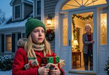 The worst phone call of my life came on Christmas Eve. My eleven-year-old daughter was crying so hard she could barely speak. “Dad… Grandma and Grandpa wouldn’t let me in.” A few minutes later, I watched a video of my own mother slamming the door in her face while she stood outside holding Christmas gifts she had spent weeks preparing. Then I heard the words that changed everything: “You’re not welcome here.” I didn’t scream. I didn’t threaten anyone. I simply sat there in silence. But five hours later, the first crack appeared in their perfect lives—and they had no idea the nightmare was only beginning.