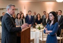 At my dad’s retirement party, he gave a speech thanking everyone — except me. When someone asked why, he laughed: “She’s not worth mentioning.” 70 colleagues watched. I stood up, walked to the podium, and said: “Before I leave, there’s one thing Dad forgot to mention.” I handed him a folder. When his boss opened it… The room went silent…