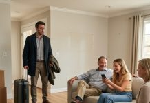 I came home expecting my house to be waiting for me. Instead, it was empty—completely stripped like it never belonged to me at all. My father looked at me and smirked, “Your house paid for your sister’s vacation.” I froze. Then I smiled. That’s when he snapped, “Why are you smiling?” I answered quietly, “Because that house you sold… was never yours to begin with.”