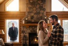 I drove up to my mountain cabin expecting to prepare it for winter. Instead, I looked through the window and saw my daughter-in-law wrapped in another man’s arms. Then I recognized him—a married contractor with two children. My first instinct was to call my son. But as I watched them laugh together, I dialed a different number. When the woman answered, I said, “You need to come to the cabin right now.” What happened next changed everything.