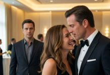 I didn’t confront my wife when I found the hotel receipt. I just memorized the name on it—her boss. “You should move on,” she later told me like betrayal was a routine inconvenience. At the company gala, I watched them laugh together like I didn’t exist. That’s when I decided I wouldn’t fight for her anymore. I would dismantle everything he built, piece by piece, and let silence do the talking.