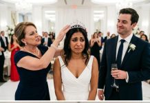 “A plastic tiara for a plastic family,” my mother-in-law sneered, throwing the cheap gift at my weeping mother while the elite guests laughed. My husband leaned in, whispering, “Just smile, Maya. Your peasant family should be grateful to be here.” They thought they bought a helpless bride. They didn’t know I owned their 200-million-dollar debt. As I walked to the microphone, I smiled back. Their nightmare was about to begin. Who would be laughing when I took everything?