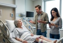 I woke up in a hospital bed after the accident, expecting my son to be there. Instead, I heard him say, “We can’t take care of Mom—our vacation comes first.” My daughter-in-law nodded like I was nothing. Then I smiled, quietly stopped the $6,000 monthly transfer, and hired my own nurse. Hours later… my phone exploded with 87 missed calls. And that was just the beginning of their panic.