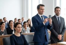 The courtroom was silent when my husband stood up and pointed at me like I was a criminal. “She cheated, Your Honor,” Derek said, smiling as he dragged my so-called lover to the witness stand. Then he raised his phone. “And I have proof.” I didn’t cry. I didn’t deny it. Because the second he hit play, everyone was about to learn who had really been lying.