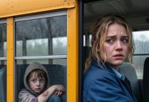 “I didn’t kidnap that little boy!” I screamed as the handcuffs clicked around my wrists. Just twenty-four hours earlier, I had pulled eight-year-old Ethan into my car while a furious man chased him down a rainy highway. Everyone called me a criminal—but no one knew what Ethan whispered before I hit the gas. And that secret was about to destroy an entire family.