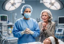 The moment I saw the faded blue bracelet on my young patient’s wrist, my heart stopped. “Where did you get that?” I asked, and the grandmother’s face turned pale. For nine years, I had mourned a son I believed was buried. Now the woman who stole everything from me was standing only a few feet away, hiding a truth so unbelievable it would change all of our lives forever.