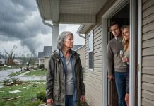 When the storm took my house, I thought family would be my shelter. Instead, my son shut the door and let me stand in the rain. “Vanessa needs peace,” he said, as if my disaster was an inconvenience. Hours later, Daniel Hale, my first love and now a millionaire, pulled up beside me and said three words I never expected: “Come home, Clara.” The next door that opened was not a bedroom door. It was a courtroom.