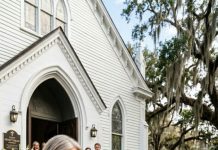 I showed up at my son’s wedding wearing the dress I had saved for years, hoping he would finally look at me with love. Instead, he blocked the church door and said, “You weren’t invited, Mom.” I didn’t scream. I didn’t beg. I only smiled and said, “Okay, but check your phone later, sweetheart.” He had no idea what message was waiting for him…