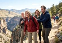 My son pushed me off a mountain cliff, and for a terrifying second, I thought I was already dead. As blood pooled beneath me, I heard my husband whisper, “Don’t move… pretend we’re dead.” Above us, my son asked, “Do you think they’re gone?” and my daughter-in-law laughed. I thought the fall was the worst betrayal imaginable—until my husband revealed the secret they had been willing to kill for.
