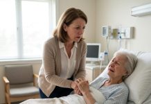 The woman who once locked me in a laundry room was now dying in a nursing home, holding my hand and whispering, “Forgive me, Lydia.” I almost believed age had softened her—until she said, “I’m sorry for the baby.” My heart stopped. For twenty-four years, I had mourned a daughter they told me was dead. But Beatrice’s fear told me the grave was empty.