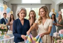 When she threw my handmade baby blanket into the trash, she smiled and said, “We only use designer things in this family.” I didn’t argue. I just picked it up and left. That night, my son called me, voice shaking: “Mom… what did you sew inside that blanket?” I almost smiled—because what she called “trash” was actually the beginning of her downfall, and she had already opened it.
