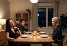 “You’re not even half the woman your mother is,” Vanessa said, smiling as she pushed her plate away. Ryan didn’t even look at me. I calmly stood up and replied, “Then she can start paying your rent.” The room went silent. Ryan frowned, confused. “What rent?” he asked. I almost smiled. Because at that moment, neither of them knew the house they were sitting in wasn’t really theirs.