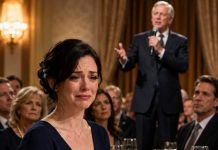 Every Christmas, parents asked about sister’s deals. Then they’d turn to me: “And you’re still… teaching?” At dad’s retirement party, he called me “A supporter, not a leader” In front of 150 guests. Then my husband walked to the stage, slowly said: “Do you even know who your daughter is?”