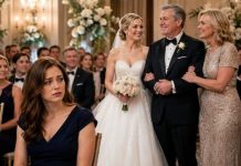 My parents spent $85,000 on my sister’s wedding but refused to help with mine because “she’s the pretty one.” On her big day, I sat silently in the back row. Then the best man stood up for his speech and revealed what my sister did with the groom’s brother. Mom grabbed dad’s arm: “Did you know?”