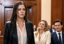 I walked into court soaked from head to toe, water dripping from my sleeves onto the marble floor. My sister Lydia leaned toward her lawyer and whispered, “Look at her. The judge will think she’s insane.” But when Judge Hale saw me, his face turned white. He didn’t look at my ruined clothes. He looked at the sealed evidence bag in my hand—and suddenly, Lydia stopped smiling.