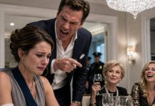 At a family dinner, I sat there with a broken arm, unable to cut my own food. My mother-in-law raised her glass and said, “My son finally taught you a lesson.” My sister-in-law laughed. “She actually thought she was in charge around here.” I simply smiled. Thirty minutes later, the doorbell rang… and my husband found out who was really in charge of that house.