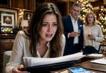 CHRISTMAS, MY PARENTS INVITED ME HOME. BUT THE SECOND I ARRIVED, THEY DUMPED MY SISTER’S THREE KIDS ON ME—LIKE I WAS THEIR FREE BABYSITTER. THEN THEY FLEW TO EUROPE FOR THE ENTIRE CHRISTMAS WEEK. I SWALLOWED IT AND LOST MY ONLY 7-DAY VACATION. UNTIL A MAN SHOWED UP—AND THEY CAME RUSHING BACK, SCREAMING AND SOBBING.
