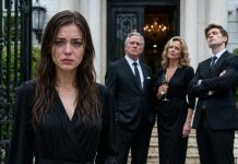 The night after Grandpa’s funeral, my family dragged my suitcase onto the porch and changed every lock on the estate. “You were never one of us, Nora,” my aunt whispered, smiling like she had already won the $21 million. I stood in the rain, silent, because my attorney had told me one thing: “Let them celebrate tonight. Tomorrow, we expose everything.”