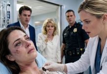 My husband left me, covered in bruises and unconscious, outside the emergency room, then told the police that I had attacked him first. His mother stood beside him, smiling and calling the bruises around my neck “proof that I’m mentally ill.” They thought I was too scared to speak. But when the doctor pulled out a small recording device hidden under the tape, all the lies they had prepared began to crumble.