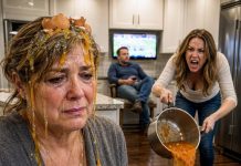 I was preparing Easter dinner when my daughter-in-law swept into the kitchen, tasted the sauce, and spat, “You call this cooking? No wonder everyone avoids your food.” My son stood beside her, smirking without saying a word. I quietly removed my apron and smiled. “Then you won’t need my house for your party.” Minutes later, I canceled the celebration, changed the locks, and handed them an eviction notice instead of Easter dessert.