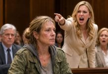 “SHE’S JUST A HOMELESS VETERAN!” — MY SISTER SCREAMED IN COURT. BUT WHEN I PLACED A PAPER ON THE JUDGE’S DESK, HE SAID ONLY: “LOCK THE DOORS. NO ONE LEAVES THIS ROOM”. DAD TURNED AWAY… MOM TREMBLED, AND MY SISTER FROZE
