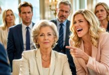 “MY DAUGHTER-IN-LAW SAID I’D GET NOTHING FROM MY HUSBAND’S 77 MILLION. SHE SAT ALL SMILES AT THE WILL READING. BUT MINUTES LATER, THE LAWYER PUT THE PAPERS DOWN… AND LAUGHED.”