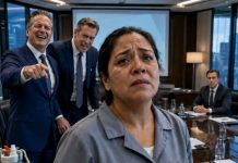 11 LAWYERS FAILED UNTIL THE POOR CLEANING LADY SHOWED THE SOLUTION IN 2 MINUTES, AND WHAT THE CEO MILLIONAIRE DID SURPRISED EVERYONE.