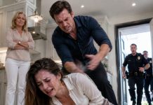 At dinner, my husband slapped me, breaking two ribs. His mom laughed and yelled, ‘Get out of my house!’ Little did they know, the apartment was in my name. I called the police. 15 minutes later… their lives turned into hell