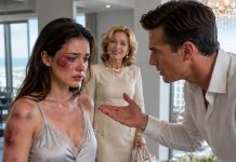 My husband beat me for refusing to live with my mother-in-law. then he calmly went to bed. the next morning, he brought me some makeup and said: “my mother’s coming for lunch. cover all that up and smile.”