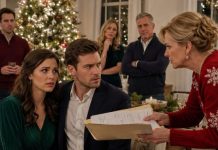 My mother slapped my wife across the face in front of our Christmas tree and said, “That woman stole you from us.” Everyone expected me to apologize, calm her down, and write another check like I always did. Instead, I picked up the loan papers she had brought, smiled, and said, “You should have read the cameras before you tried to rob me.”