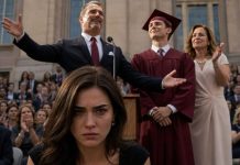 “MY PARENTS MOCKED ME FOR BEING “THE DUMB ONE” WHILE MY BROTHER GOT A FULL SCHOLARSHIP TO HARVARD. ON HIS GRADUATION DAY, DAD ANNOUNCED HE’D INHERIT EVERYTHING—INCLUDING OUR FAMILY’S $75 MILLION COMPANY, A BRAND-NEW TESLA, PLUS THE $13 MILLION NEW YORK MANSION. I SAT QUIETLY IN THE BACK—UNTIL A STRANGER WALKED IN, HANDED ME AN ENVELOPE, AND WHISPERED… IT’S TIME TO TELL THEM WHO YOU REALLY ARE”