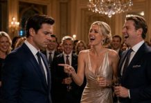 Eight years after our divorce, my ex-wife spotted my plain suit at the reunion and laughed. “Still fixing computers in a garage, Daniel?” Her billionaire-wannabe husband offered me a job installing routers while the entire ballroom mocked me. I stayed silent—until my chief lawyer walked in, stopped their $80 million presentation, and announced, “Mr. Cole owns the company you’ve been pretending will fund this deal.” Then the real evidence appeared.